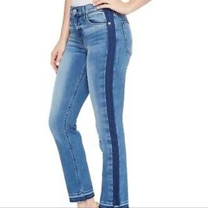 HUDSON Jeans Tuxedo Stripe Tilda Crop Raw Hem
Jeans Womens size 26